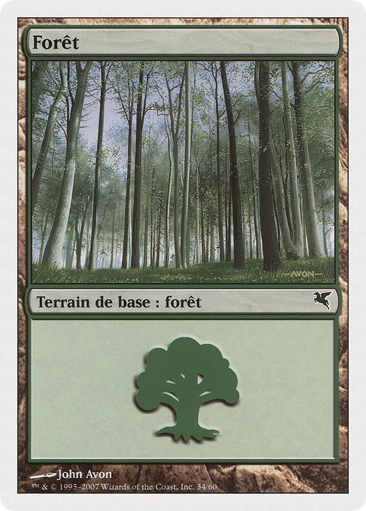 Forest (French) - "Foret" (J34)