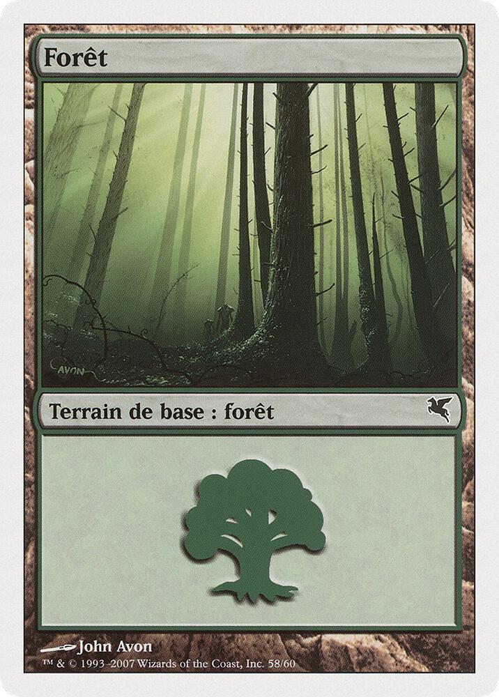 Forest (French) - "Foret" (J58)