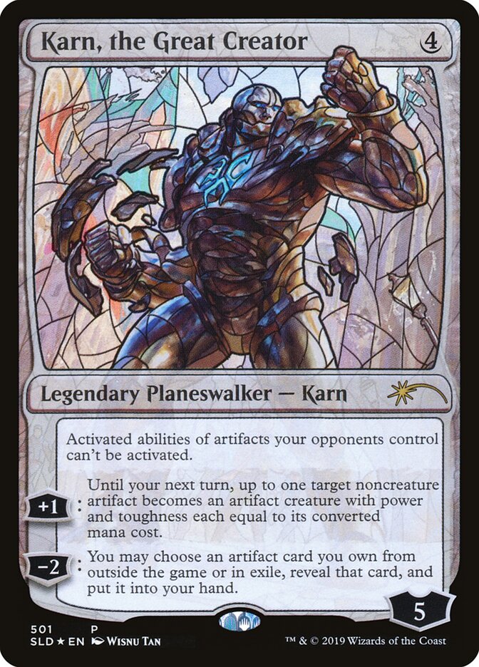 Karn, the Great Creator (Stained Glass)