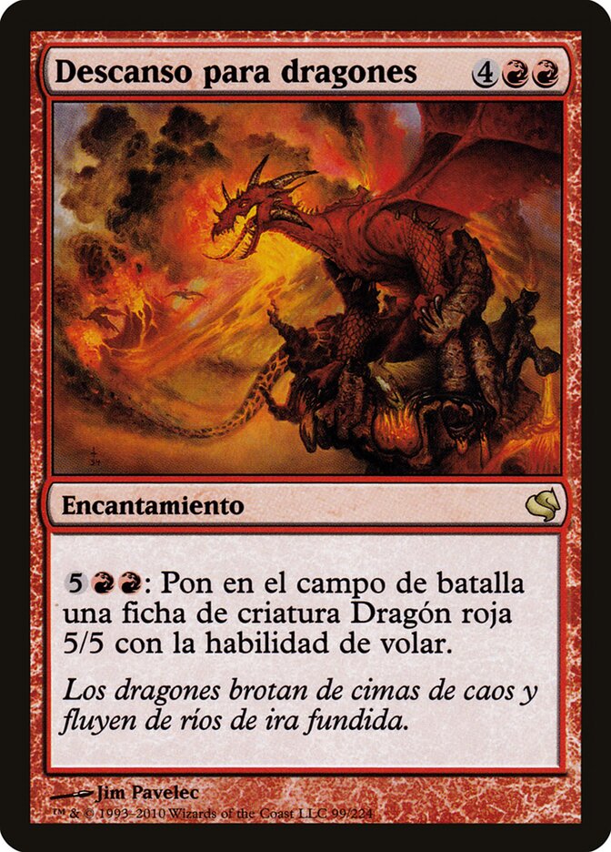 Dragon Roost (Spanish) - "Descanso para dragones"