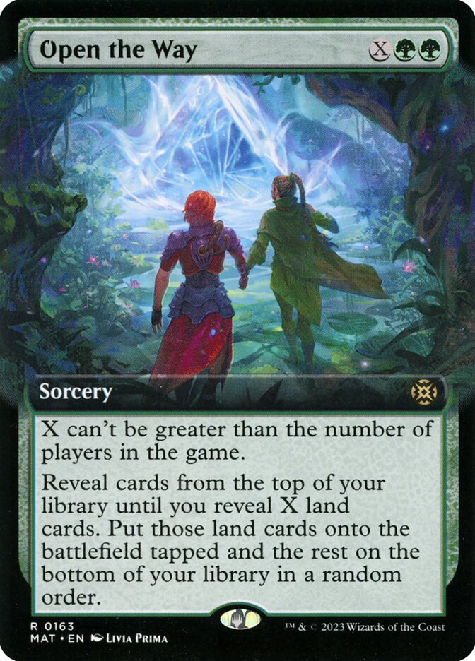 Open the Way (Extended Art)