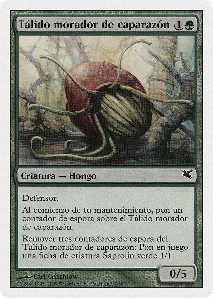 Thallid Shell-Dweller (Spanish) - "Tálido morador de caparazón" (J7)
