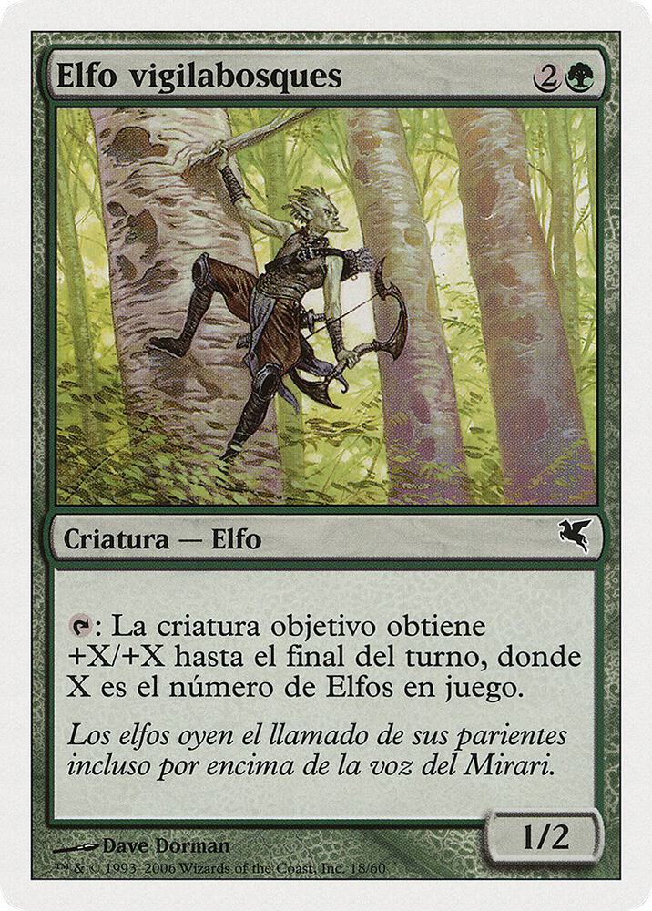 Timberwatch Elf (Spanish) - "Elfo vigilabosques" (B18)