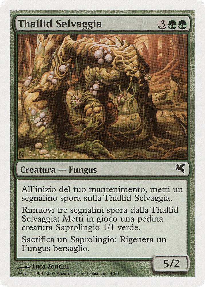 Savage Thallid (Italian) - "Thallid Selvaggia" (J4)