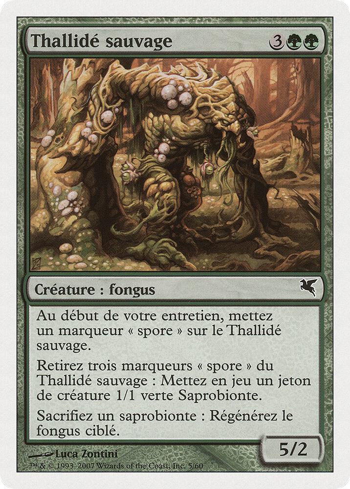 Savage Thallid (French) - "Thallide sauvage" (J5)