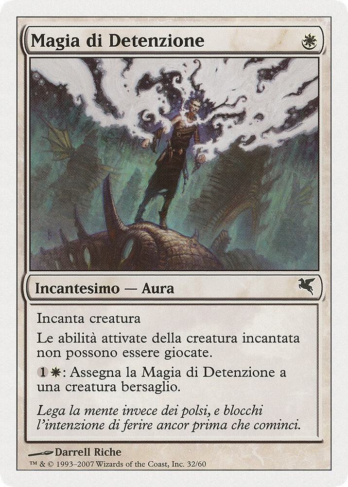 Detainment Spell (Italian) - "Magia di Detenzione"