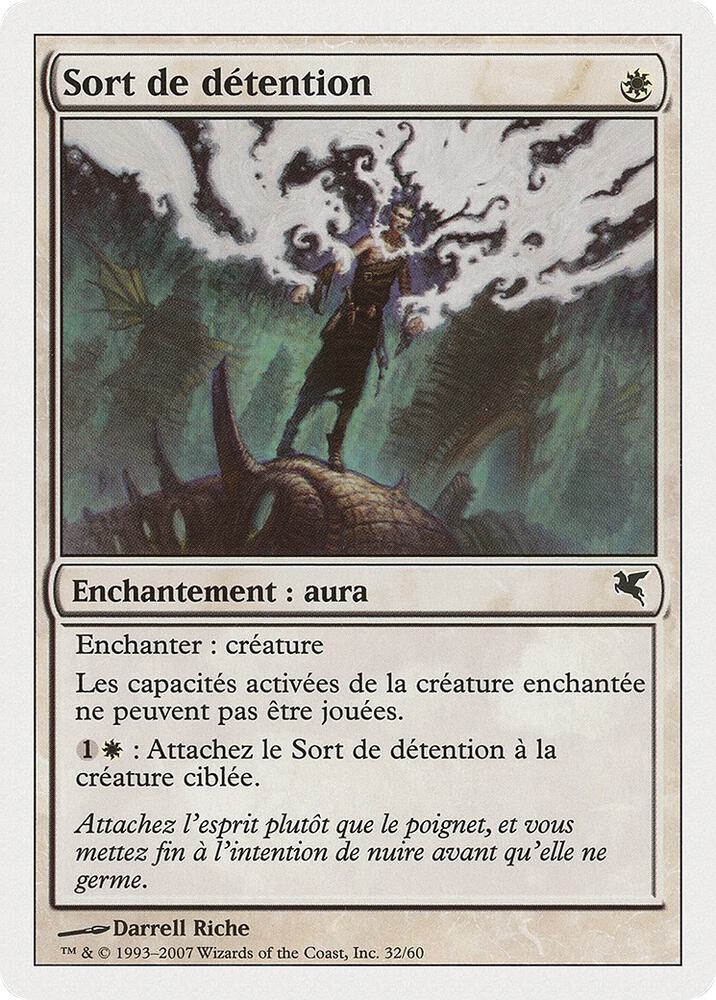 Detainment Spell (French) - "Sort de detention"