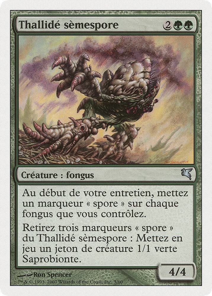 Sporesower Thallid (French) - "Thallide semespore"