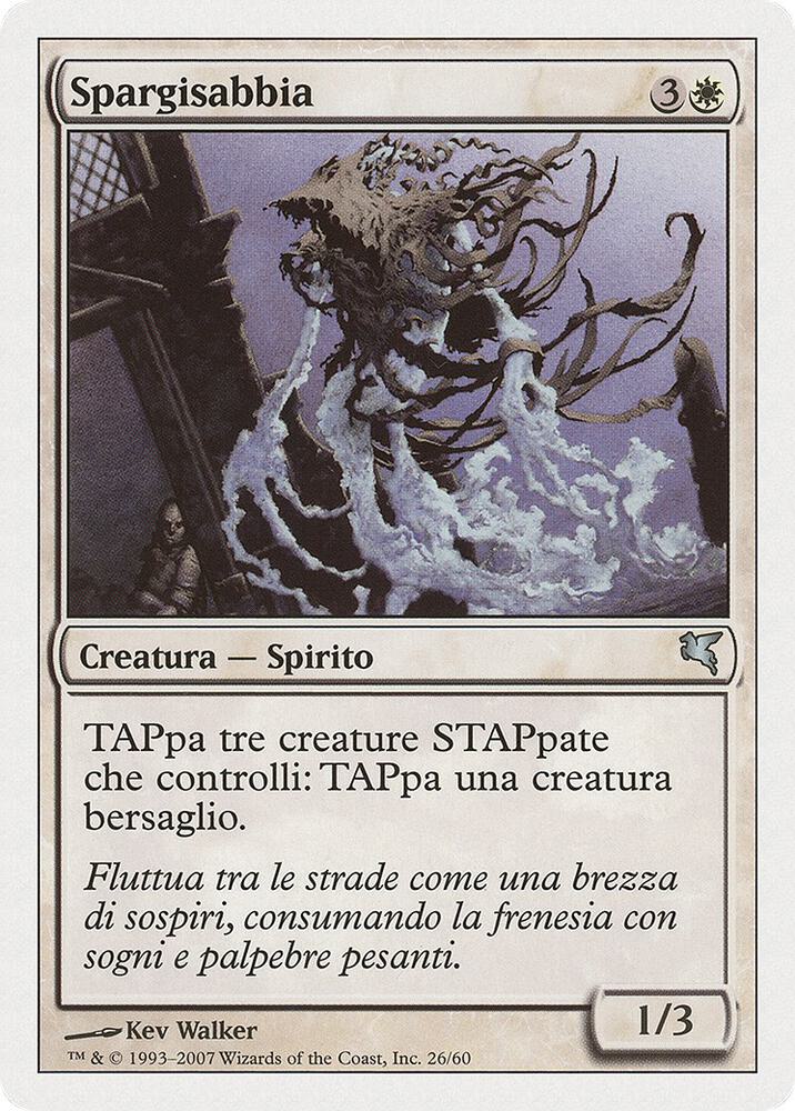 Sandsower (Italian) - "Spargisabbia" (J26)