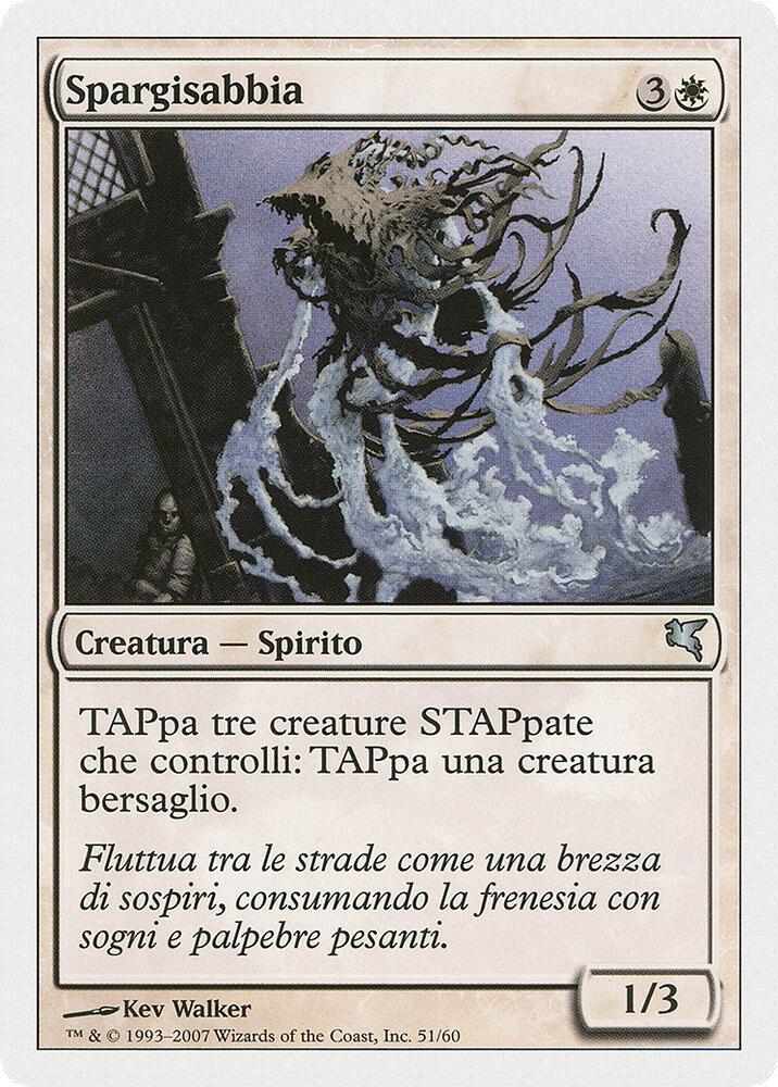 Sandsower (Italian) - "Spargisabbia" (C51)