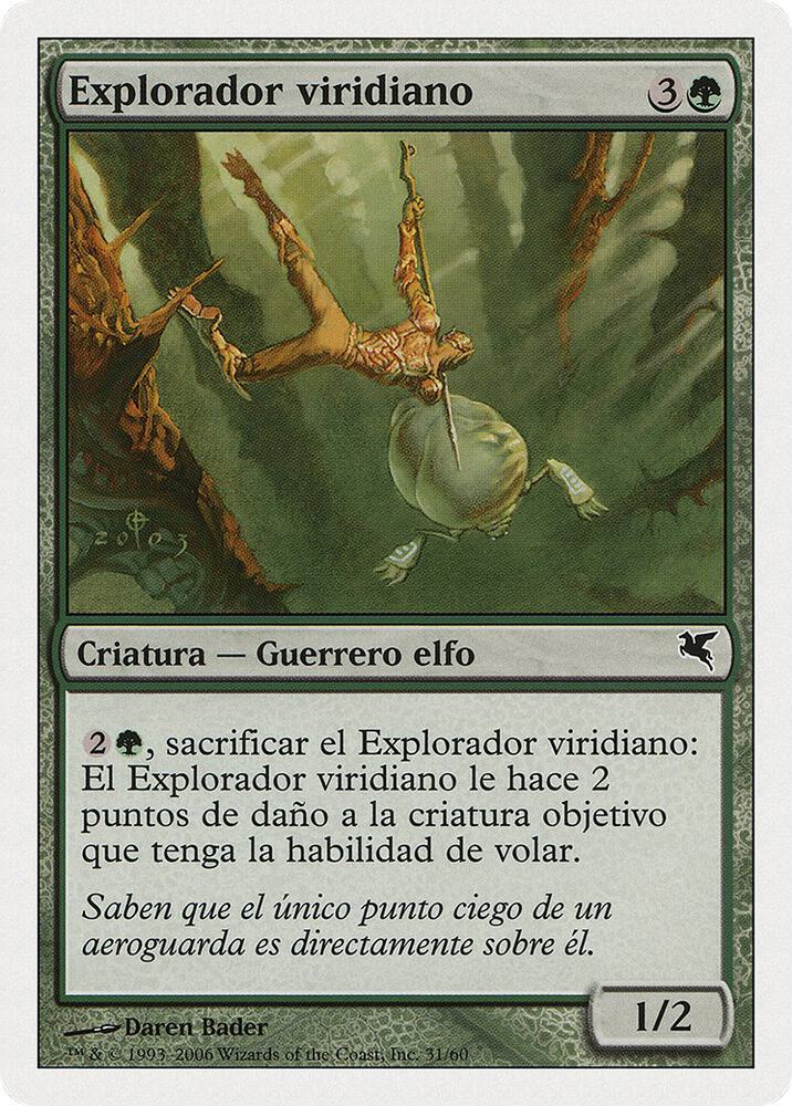 Viridian Scout (Spanish) - "Explorador viridiano"