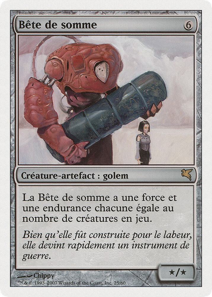 Beast of Burden (French) - "Bete de somme"