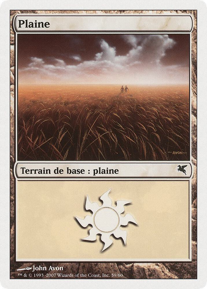 Plains (French) - "Plaine" (J59)