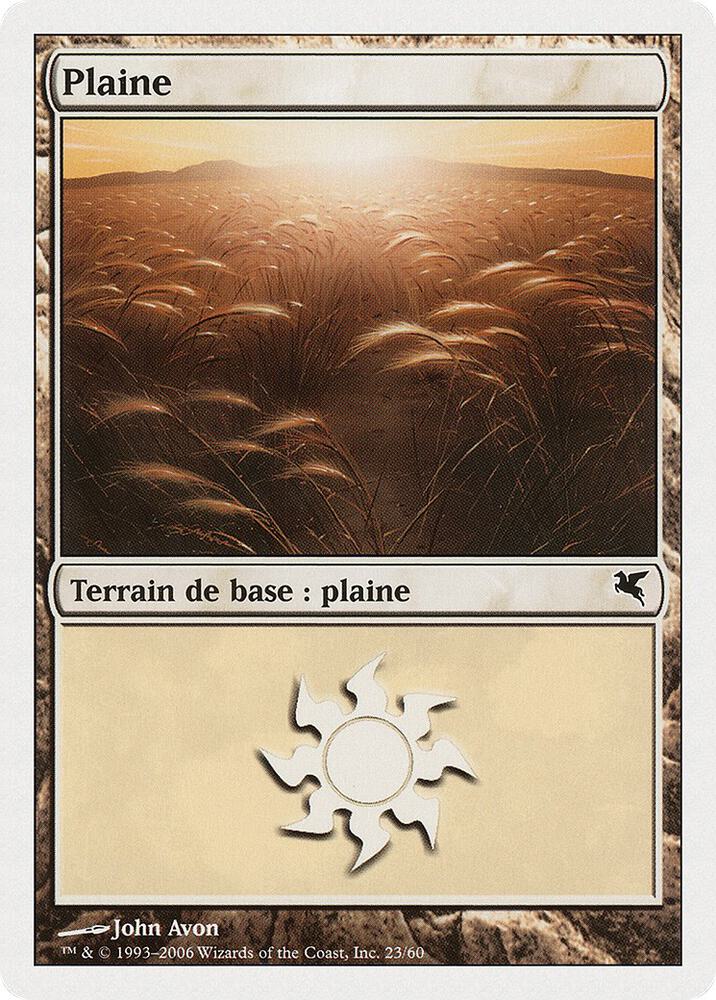 Plains (French) - "Plaine" (G23)