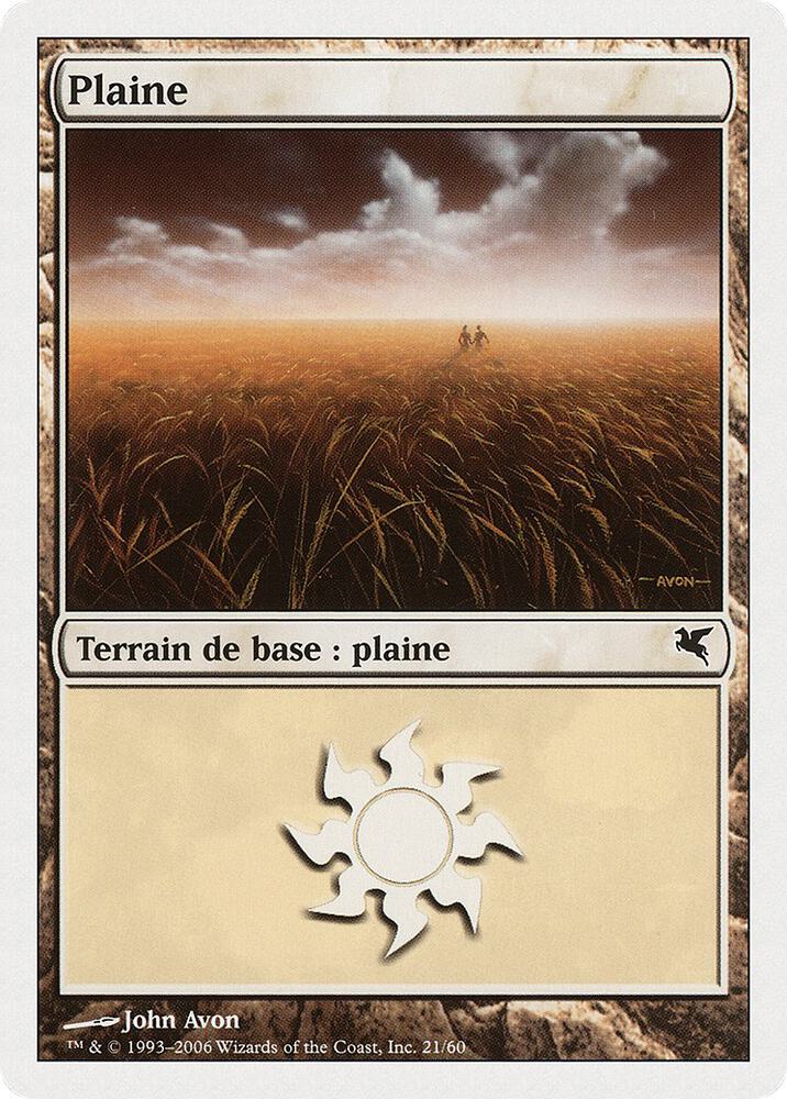 Plains (French) - "Plaine" (G21)