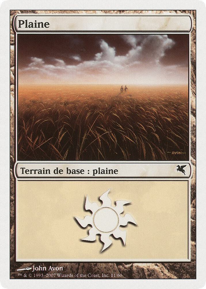 Plains (French) - "Plaine" (J11)
