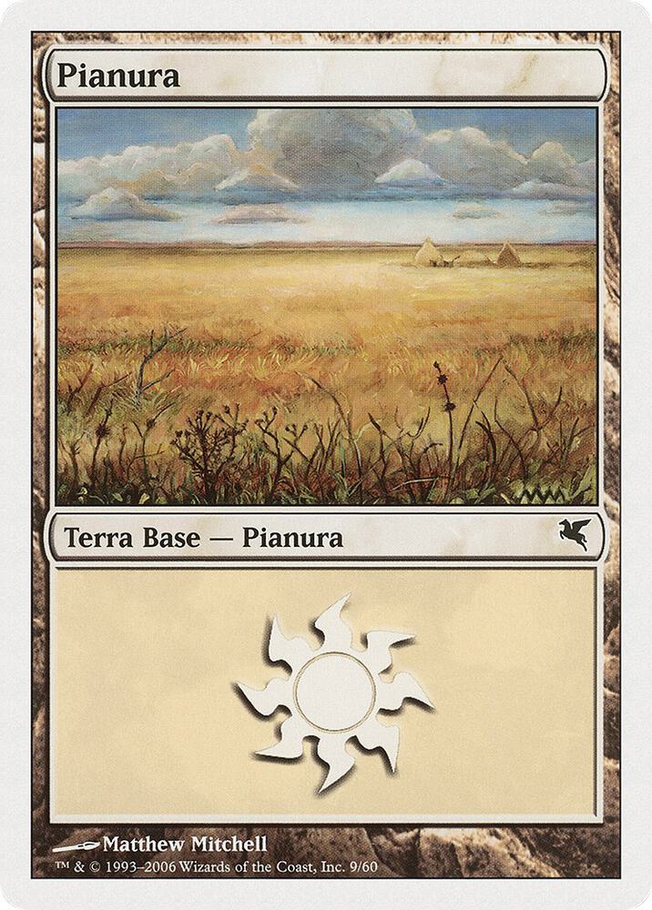 Plains (Italian) - "Pianura" (G9)