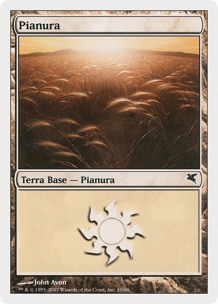 Plains (Italian) - "Pianura" (C10)