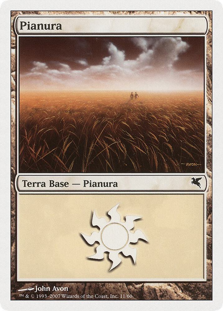 Plains (Italian) - "Pianura" (J11)