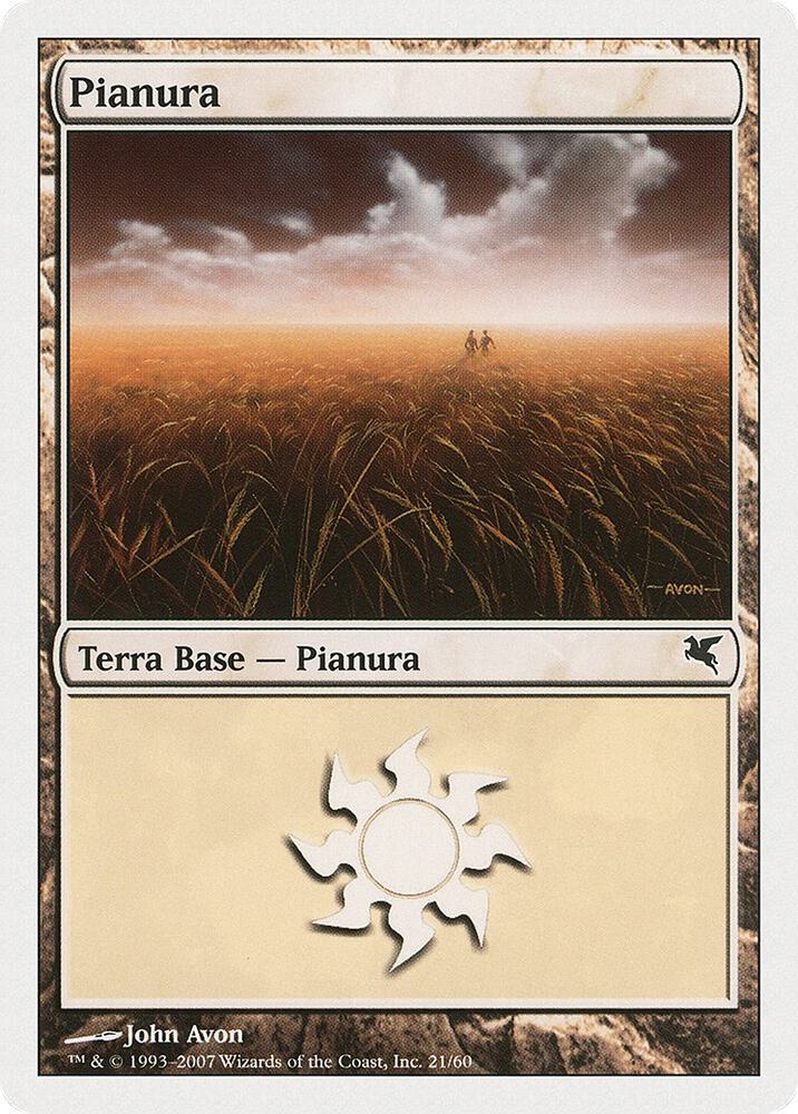 Plains (Italian) - "Pianura" (C21)