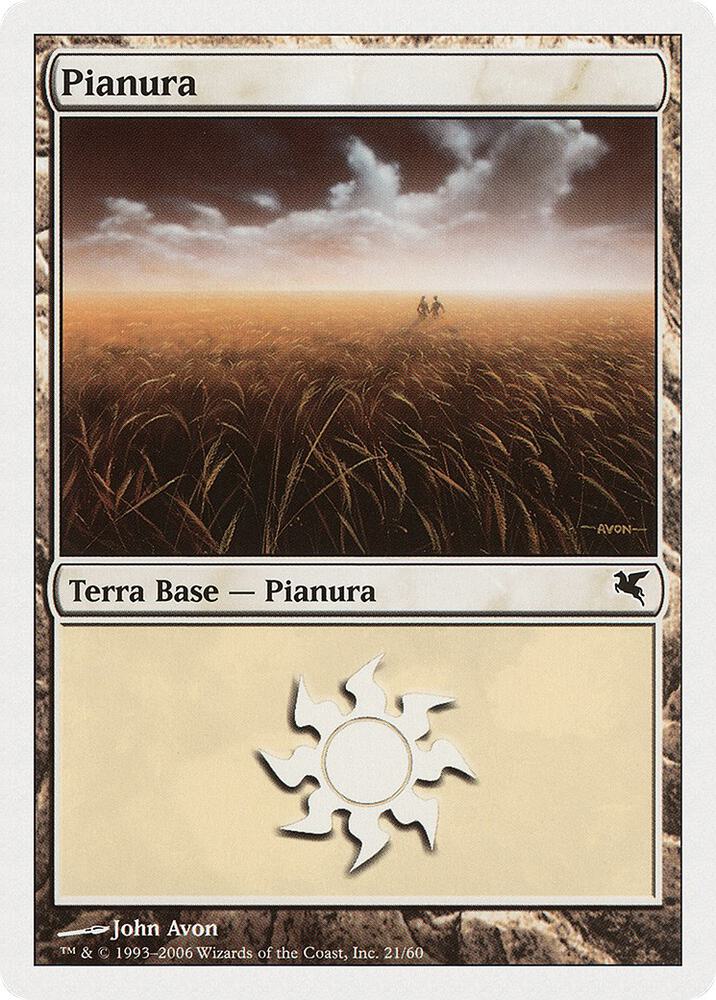 Plains (Italian) - "Pianura" (G21)
