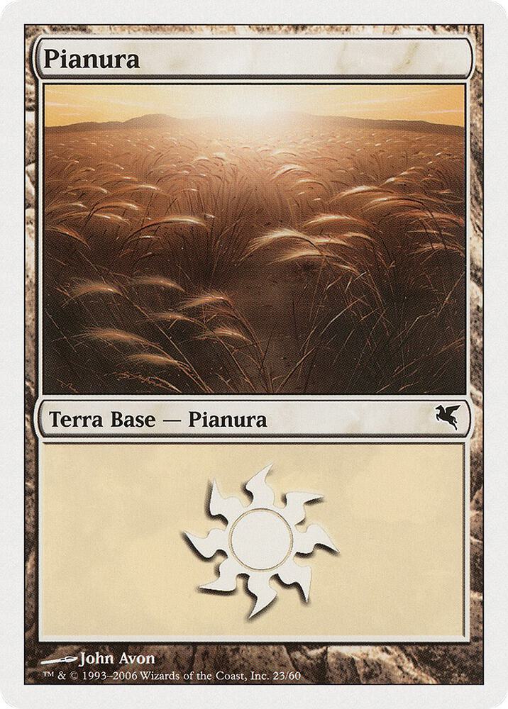 Plains (Italian) - "Pianura" (G23)