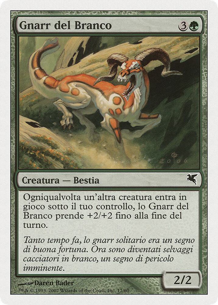 Herd Gnarr (Italian) - "Gnarr del Branco"