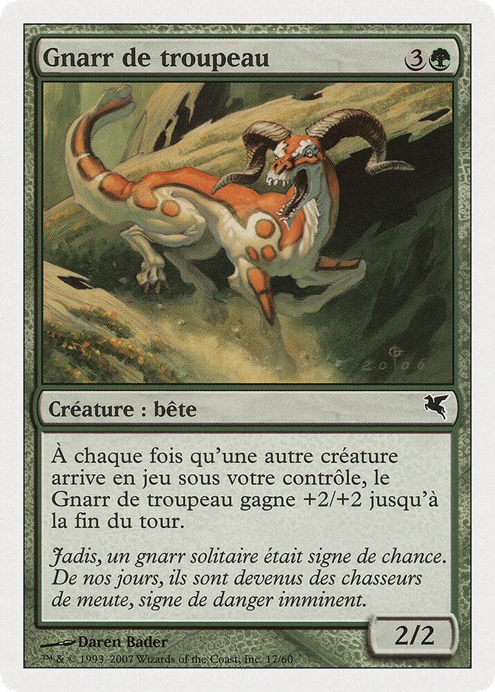Herd Gnarr (French) - "Gnarr de troupeau"