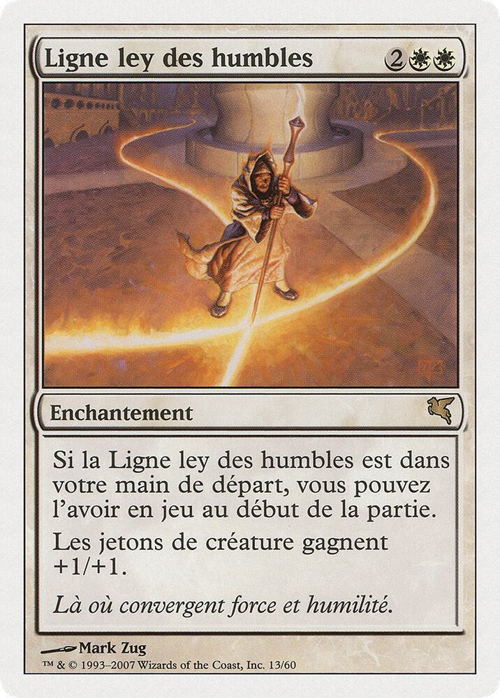 Leyline of the Meek (French) - "Ligne ley des humbles"
