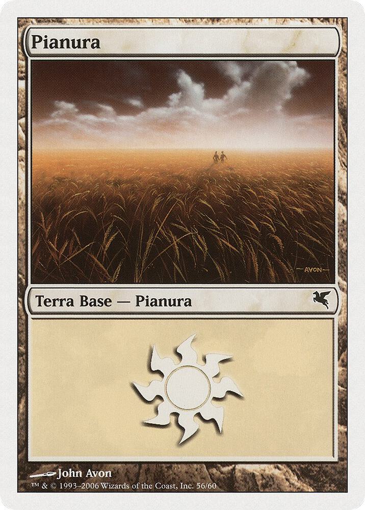 Plains (Italian) - "Pianura" (G56)