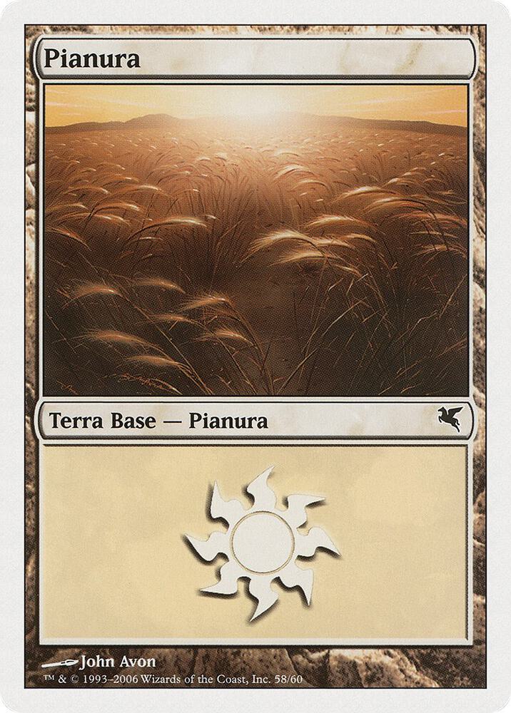 Plains (Italian) - "Pianura" (G58)