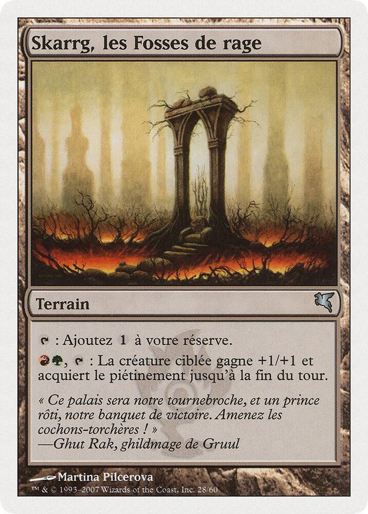 Skarrg, the Rage Pits (French) - "Skarrg, les Fosses de rage"