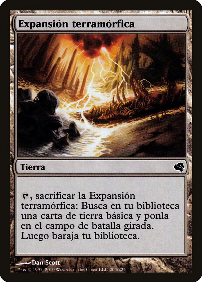 Terramorphic Expanse (Spanish) - "Expansion terramorfica"