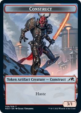 Construct (006) // Blood (017) Double-Sided Token (Challenger 2022)