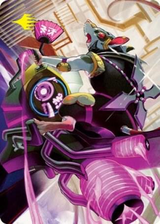 Nashi, Moon Sage's Scion Art Card (Gold-Stamped Signature)