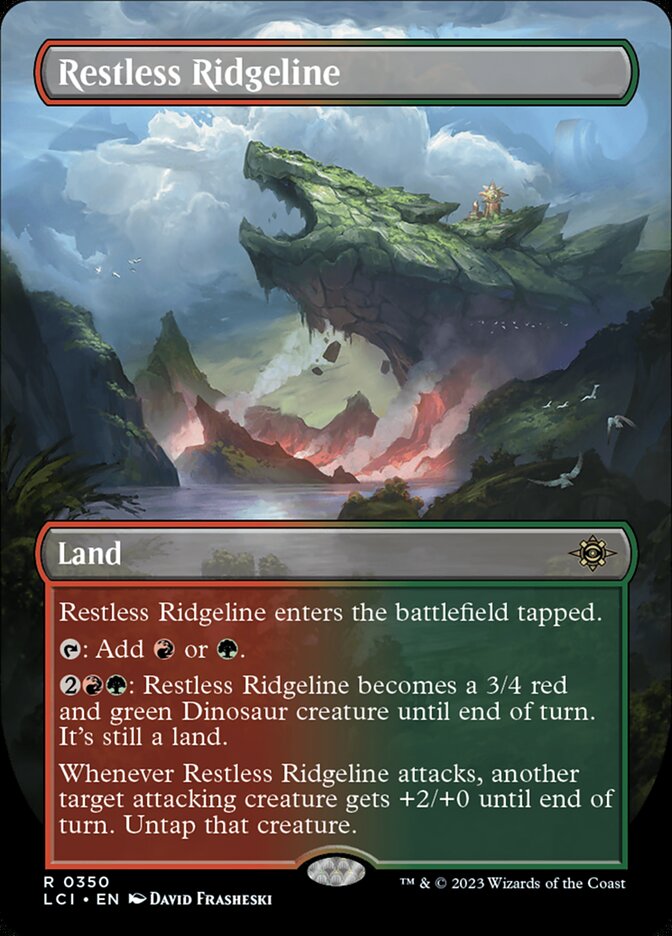 Restless Ridgeline (Borderless)