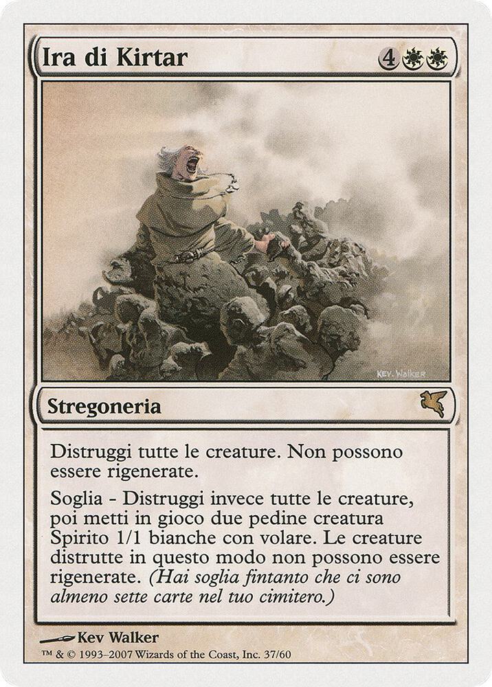 Kirtar's Wrath (Italian) - "Ira di Kirtar"