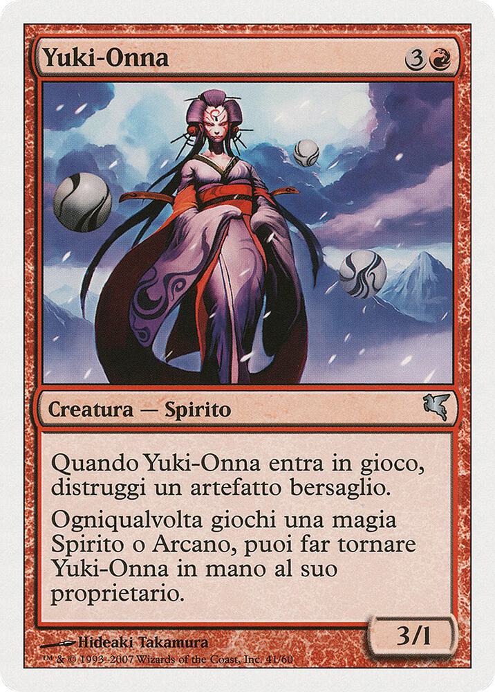 Yuki-Onna (Italian) - "Yuki-Onna"