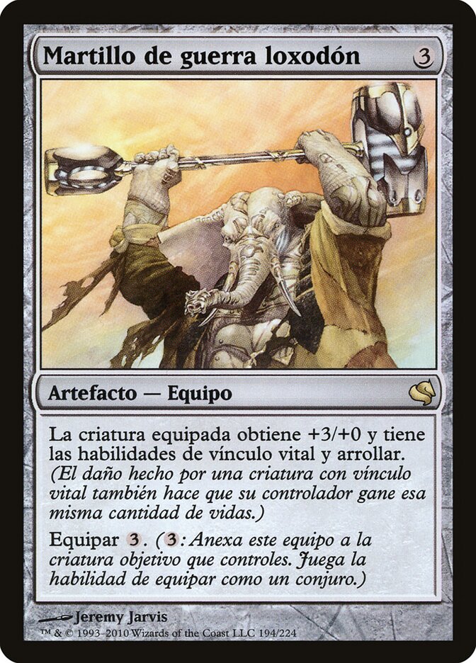 Loxodon Warhammer (Spanish) - "Martillo de guerra loxodon"