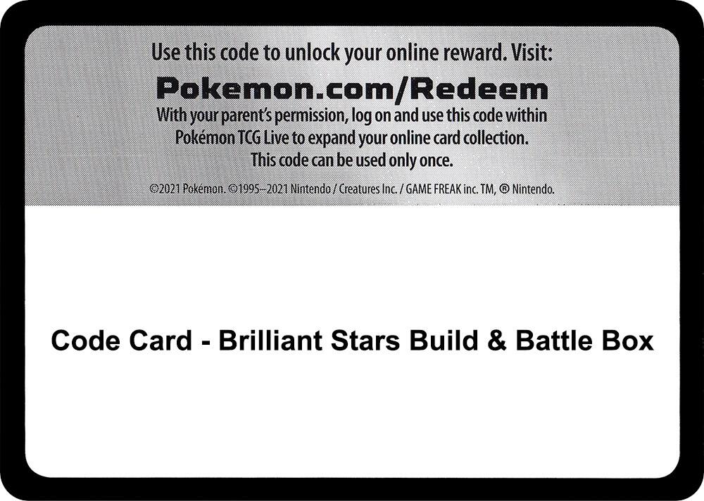 Code Card - Brilliant Stars Build & Battle Box