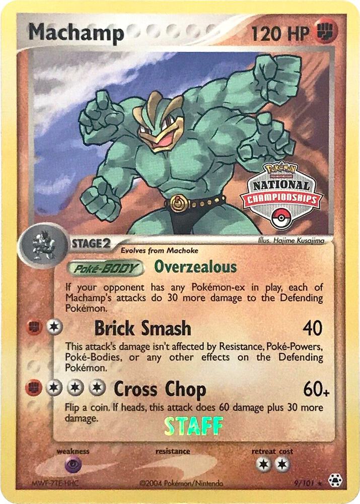 Machamp - 9/101 (National Championships) [Staff]