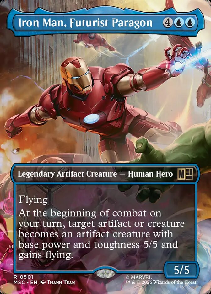Iron Man, Futurist Paragon (Borderless)