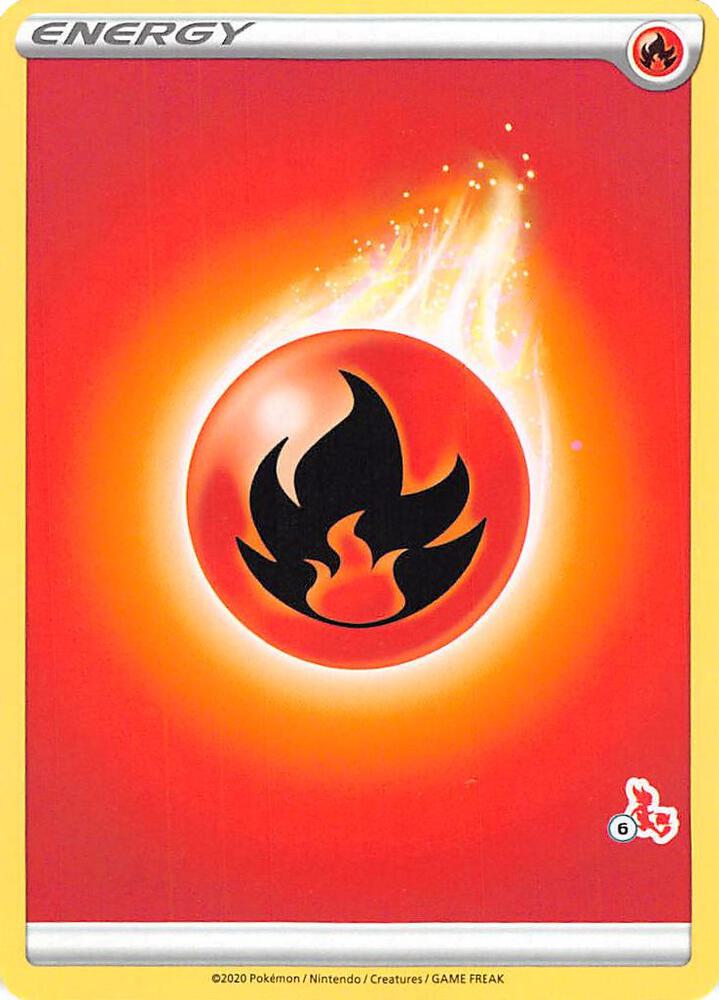 Fire Energy (#6 Cinderace Stamped)