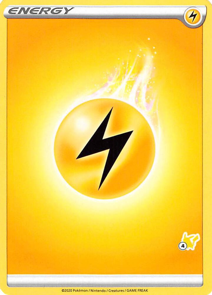 Lightning Energy (#4 Pikachu Stamped)