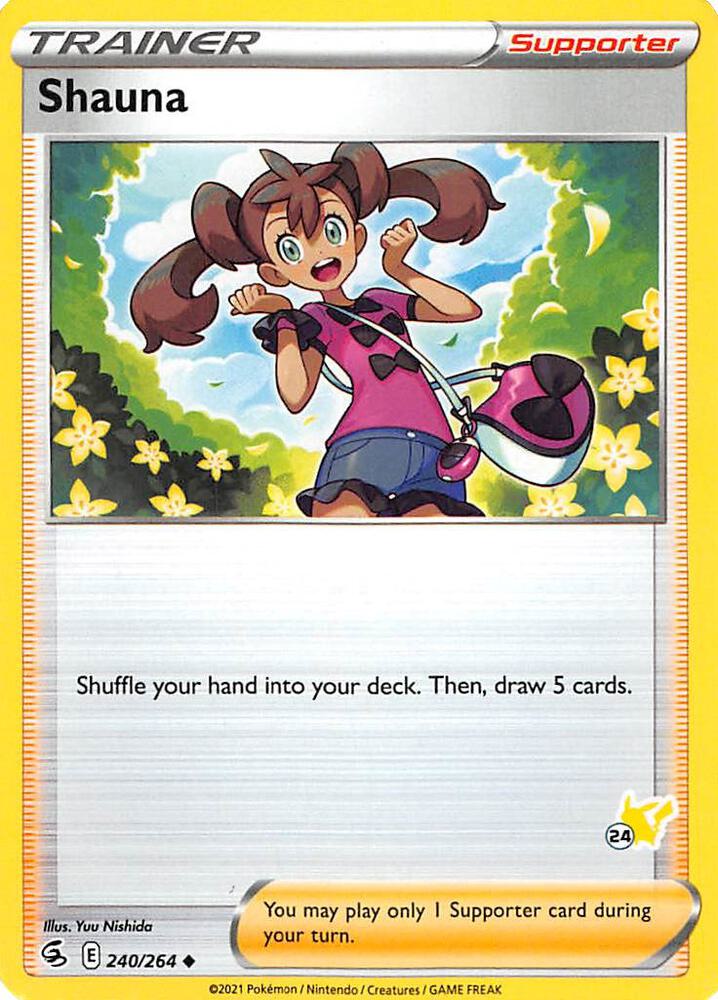 Shauna - 240/264 (#24 Pikachu Stamped)
