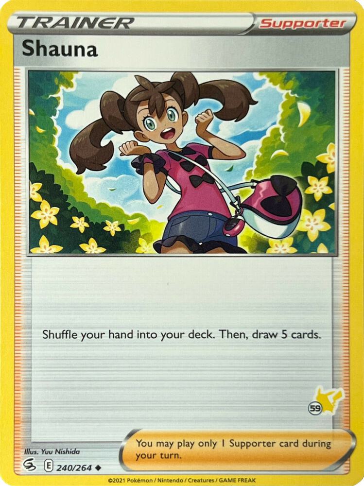 Shauna - 240/264 (#59 Pikachu Stamped)