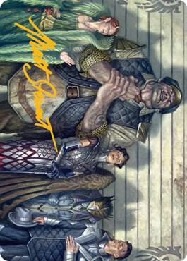 Rogues' Gallery Art Card (Gold-Stamped Signature)