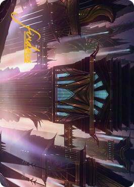 Skybridge Towers Art Card (Gold-Stamped Signature)