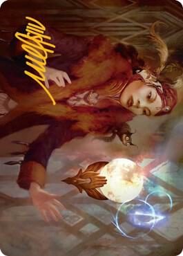 Misfortune Teller Art Card (Gold-Stamped Signature)
