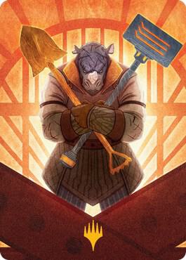 Mr. Orfeo, the Boulder Art Card (Gold-Stamped)